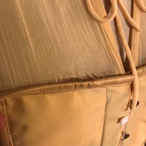 SOLD CorsetStory Champagne/Cream Ruffle Corset - Picture 8 of 8